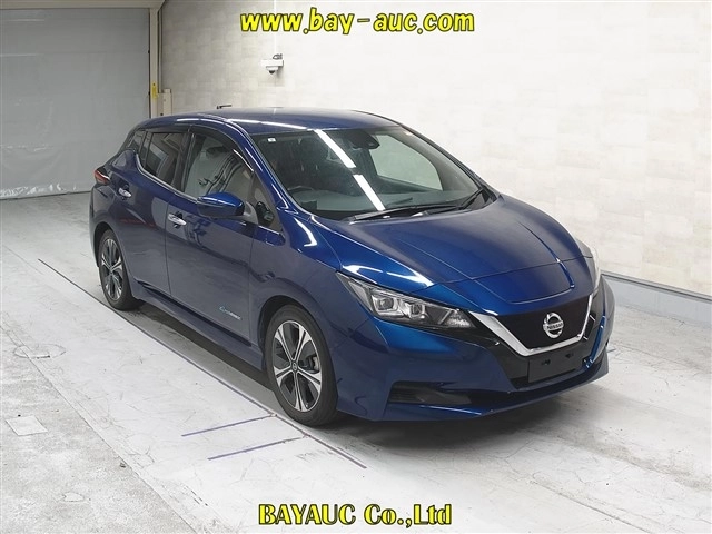Nissan Leaf  с аукциона в Японии