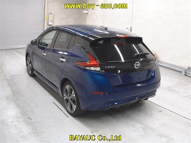 Nissan Leaf  с аукциона в Японии