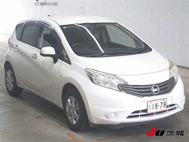 Nissan Note  с аукциона в Японии