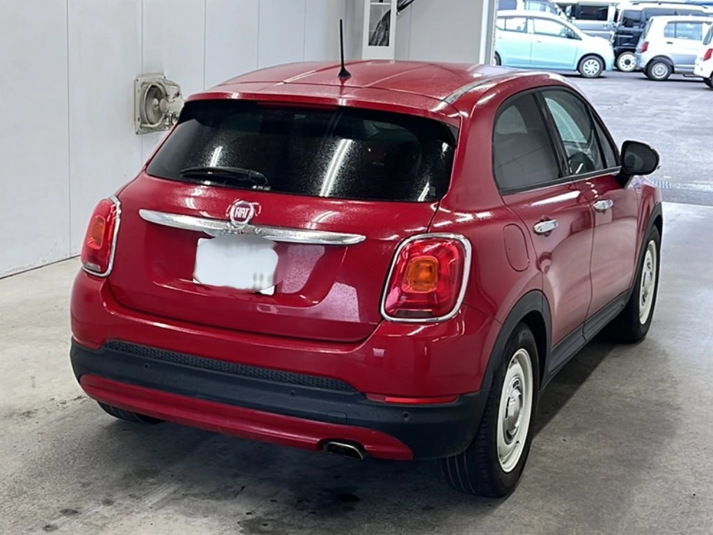 Fiat 500X  с аукциона в Японии