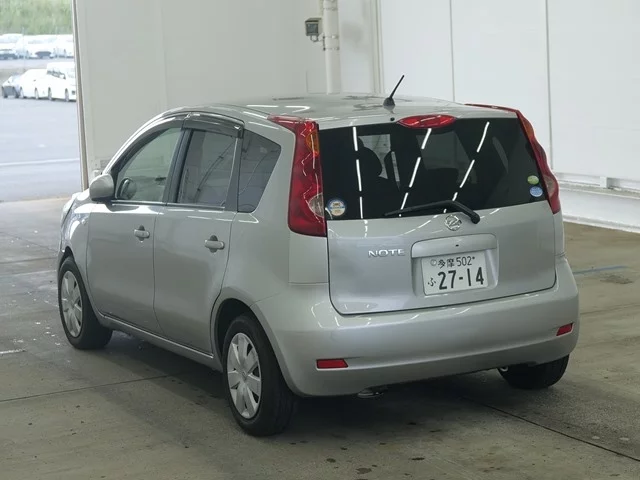 Nissan Note  с аукциона в Японии