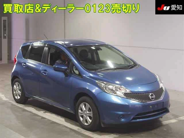 Nissan Note  с аукциона в Японии