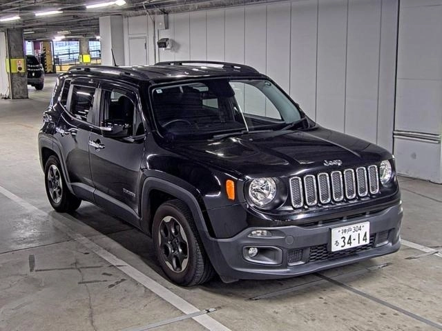 Jeep Renegade  с аукциона в Японии