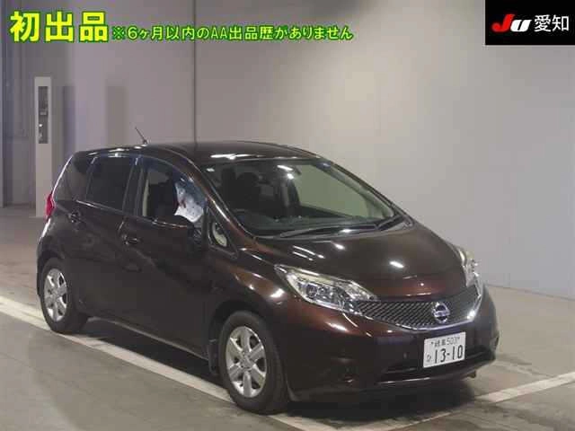 Nissan Note  с аукциона в Японии