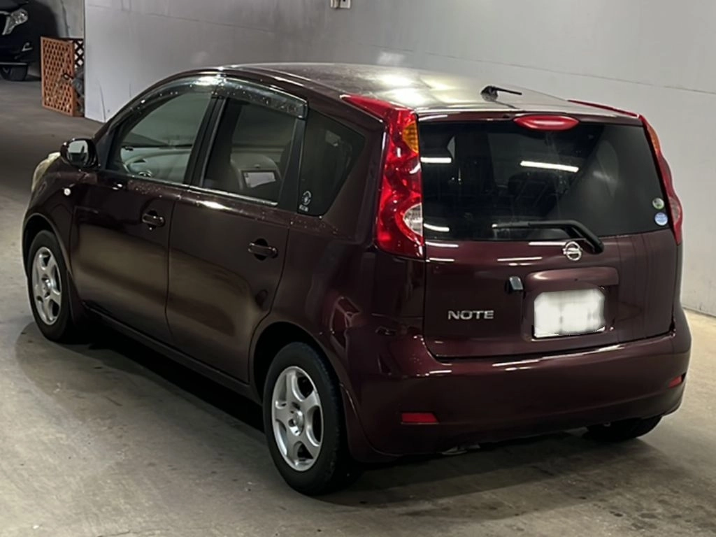 Nissan Note  с аукциона в Японии