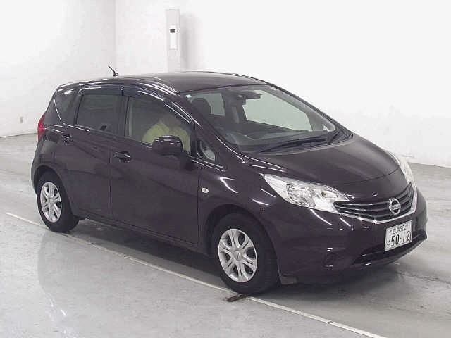 Nissan Note  с аукциона в Японии