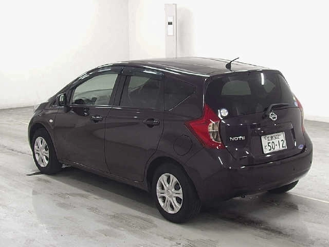 Nissan Note  с аукциона в Японии