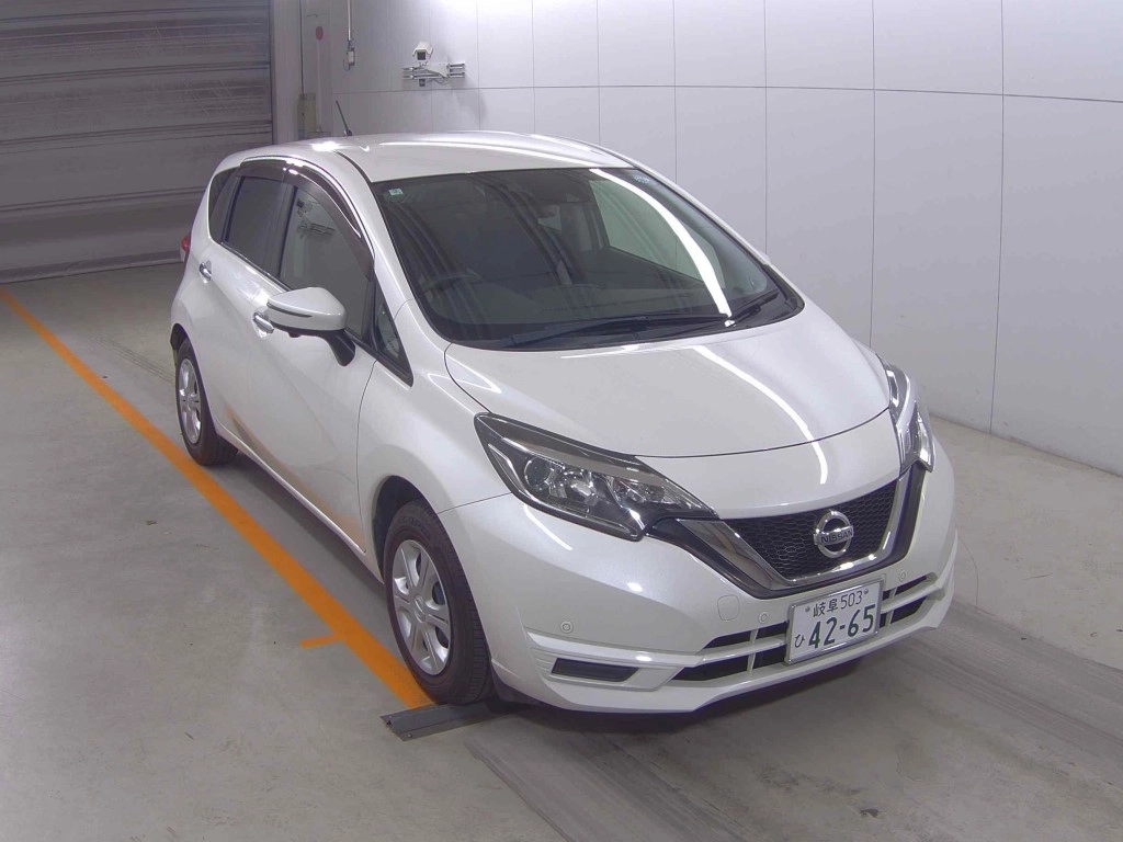 Nissan Note  с аукциона в Японии