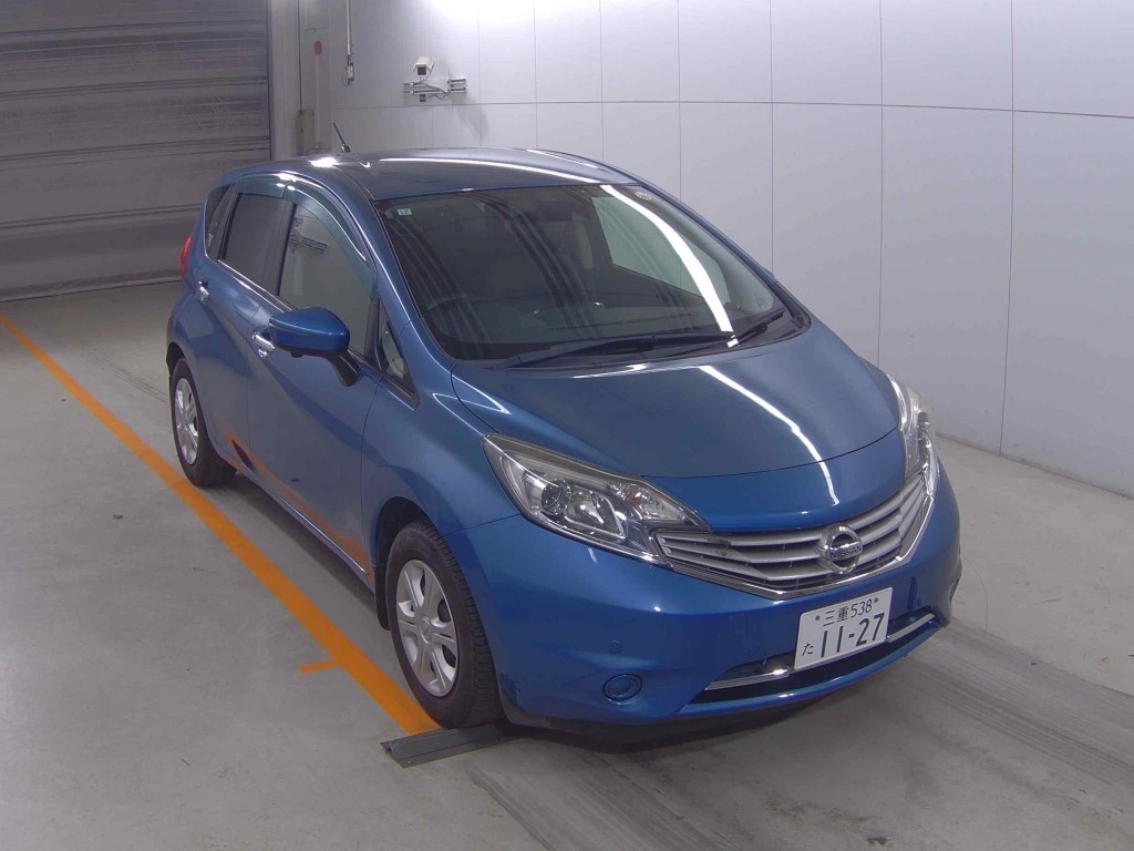 Nissan Note  с аукциона в Японии