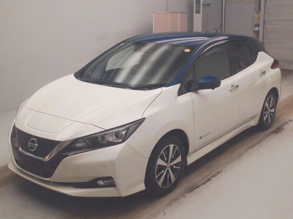Nissan Leaf  с аукциона в Японии