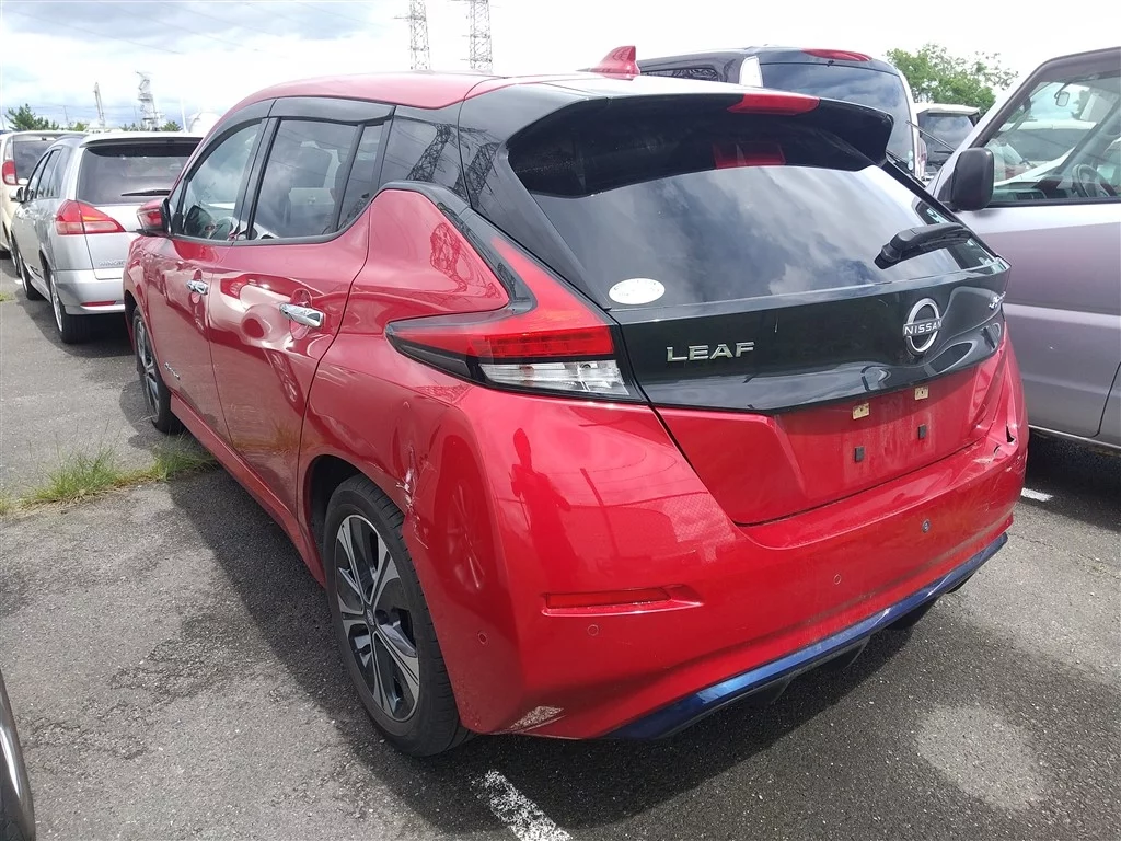 Nissan Leaf  с аукциона в Японии