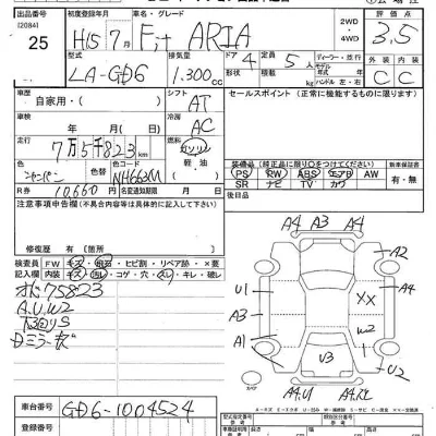 Honda FIT ARIA