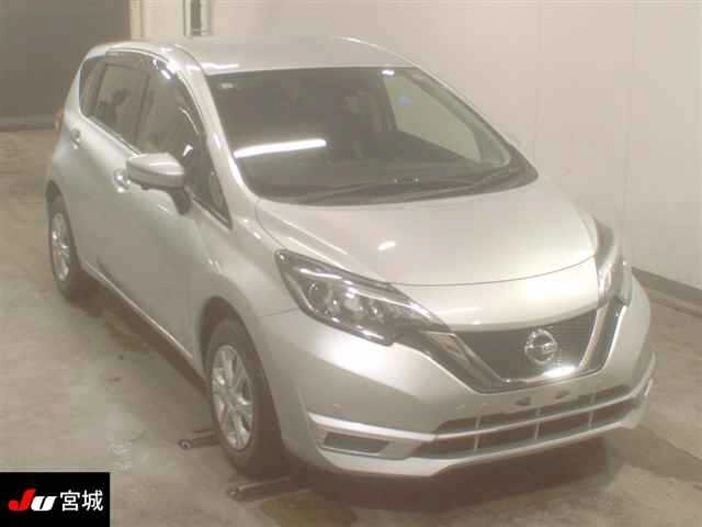 Nissan Note  с аукциона в Японии