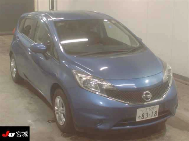 Nissan Note  с аукциона в Японии