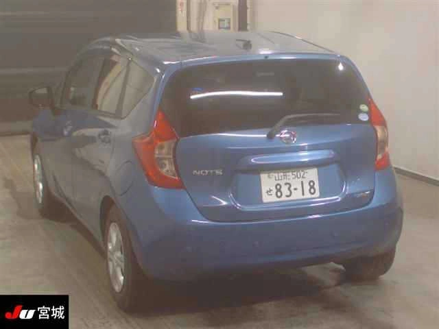 Nissan Note  с аукциона в Японии