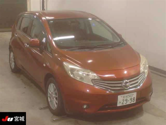 Nissan Note  с аукциона в Японии