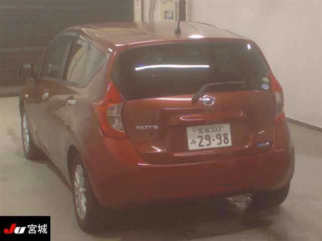 Nissan Note  с аукциона в Японии