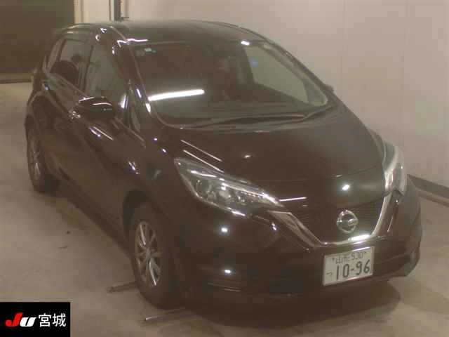 Nissan Note  с аукциона в Японии