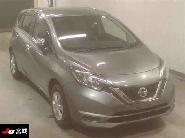 Nissan Note  с аукциона в Японии