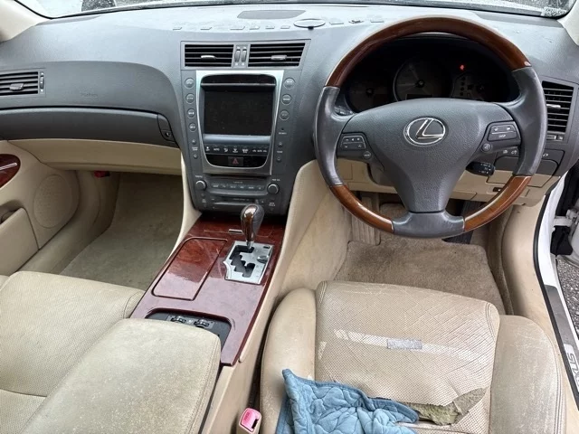 Lexus GS  с аукциона в Японии