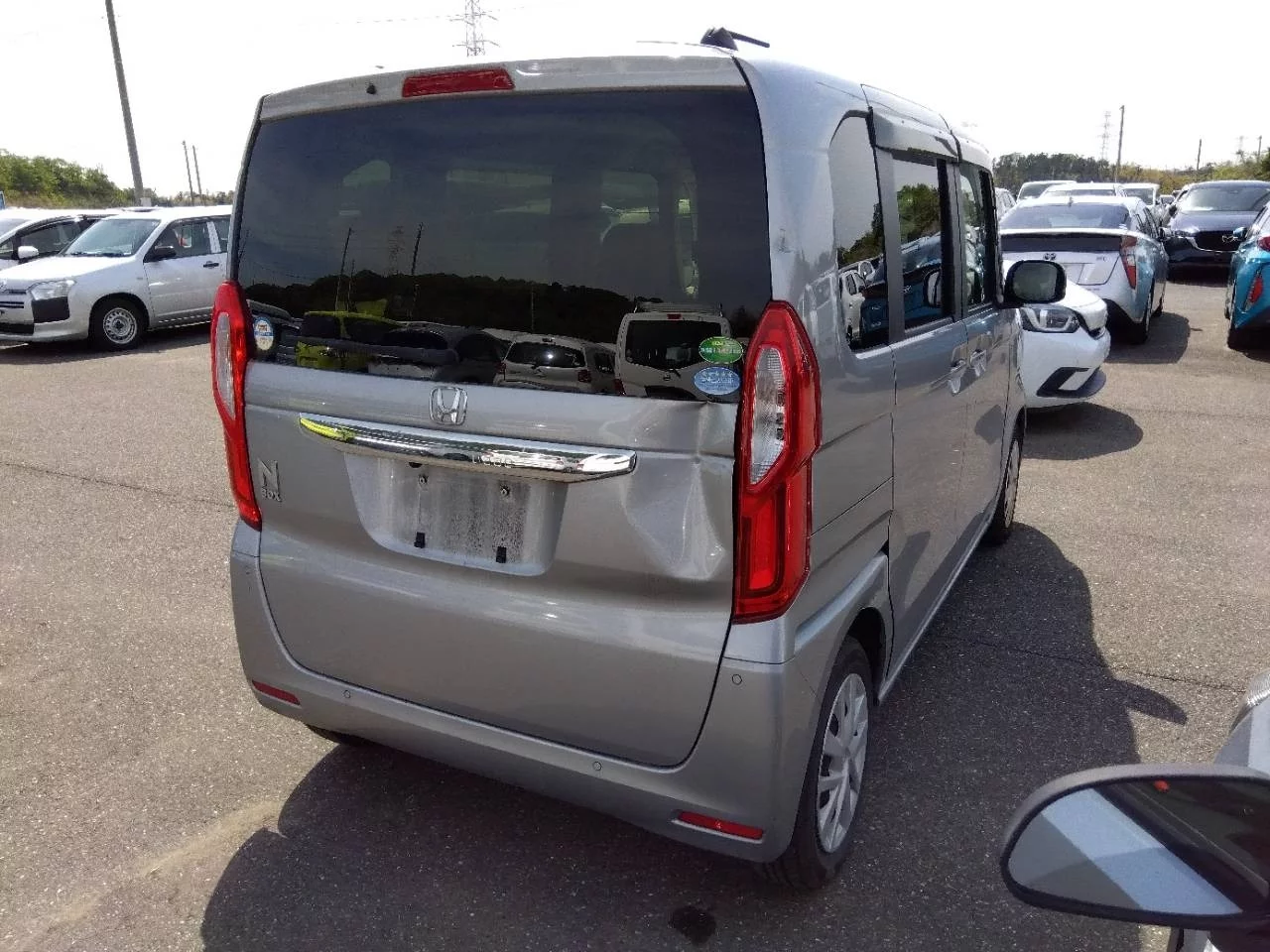 Honda N-Box  с аукциона в Японии