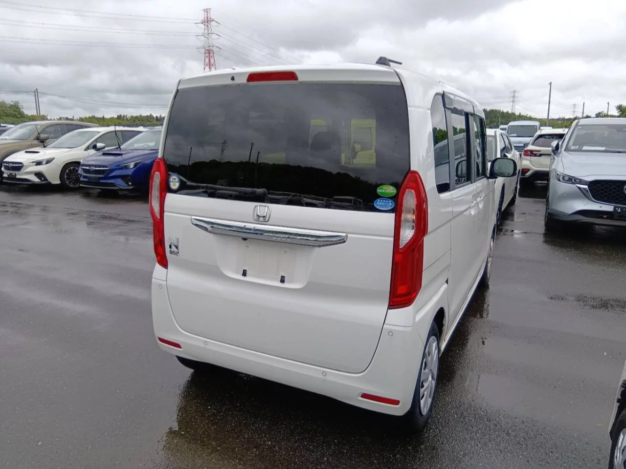 Honda N-Box  с аукциона в Японии