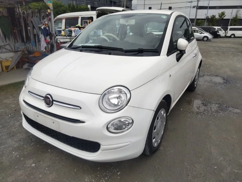 Fiat 500  с аукциона в Японии