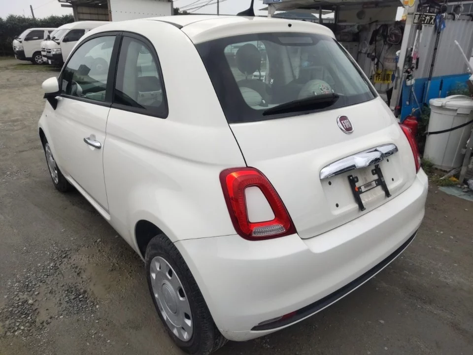 Fiat 500  с аукциона в Японии