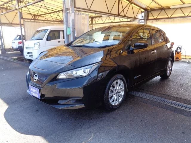 Nissan Leaf  с аукциона в Японии