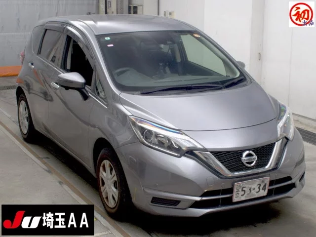 Nissan Note  с аукциона в Японии