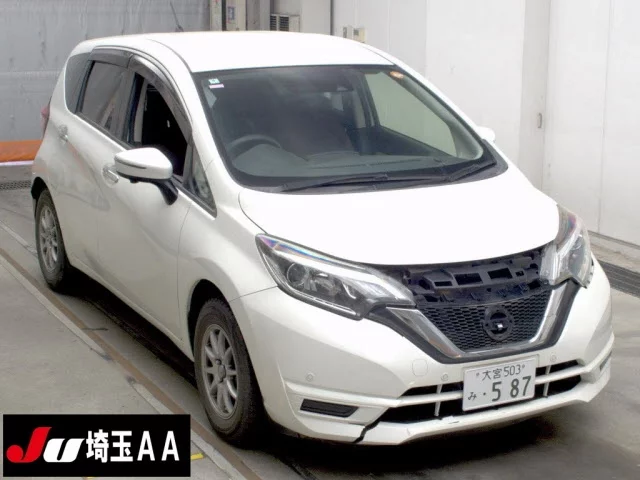 Nissan Note  с аукциона в Японии