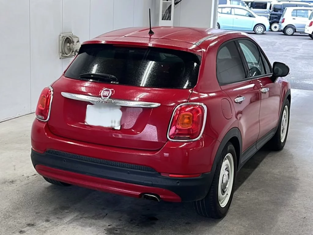 Fiat 500X  с аукциона в Японии