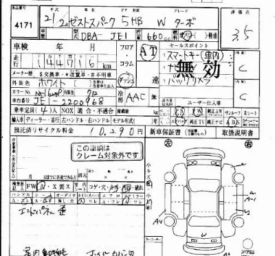 HONDA ZEST SPARK