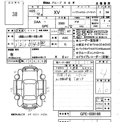 Subaru SUBARU XV