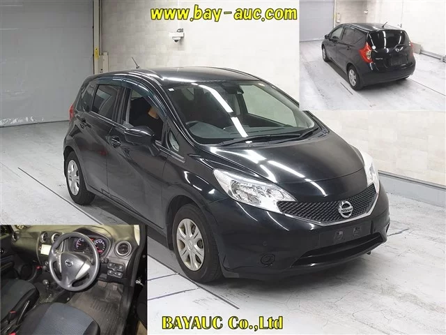 Nissan Note  с аукциона в Японии