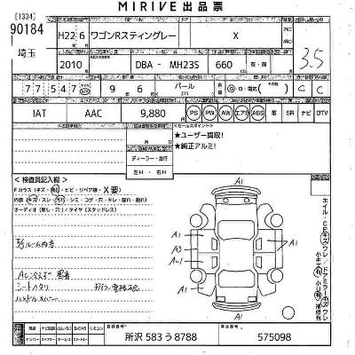 Suzuki WAGON R STINGRAY