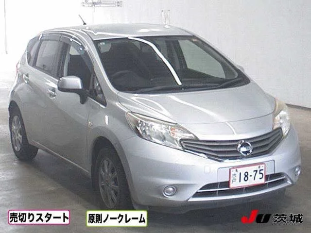 Nissan Note  с аукциона в Японии