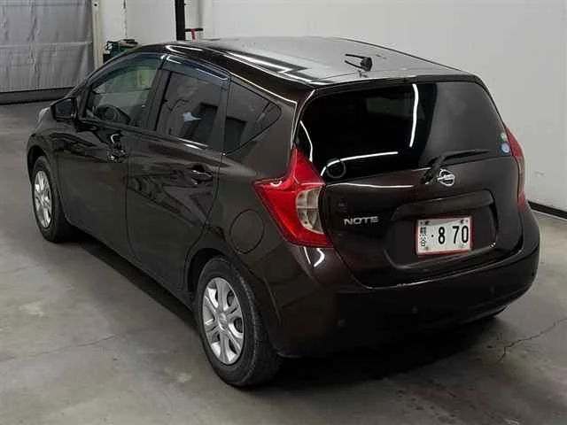 Nissan Note  с аукциона в Японии