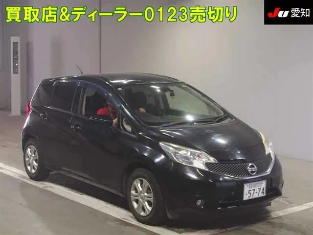Nissan Note  с аукциона в Японии