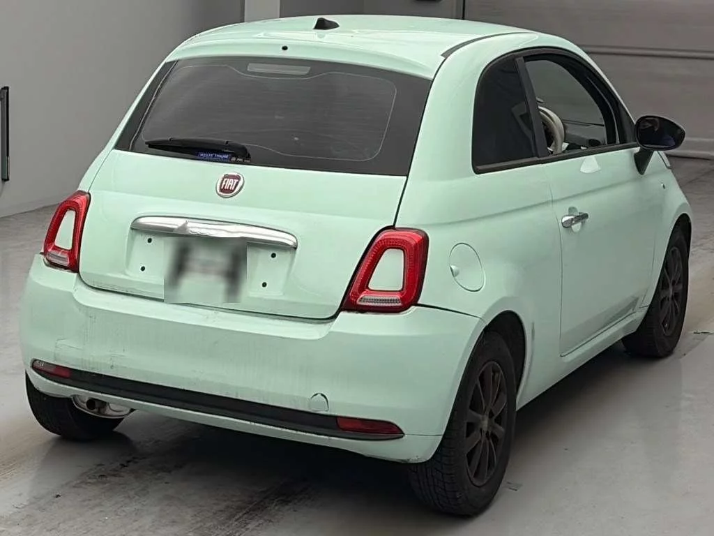 Fiat 500  с аукциона в Японии