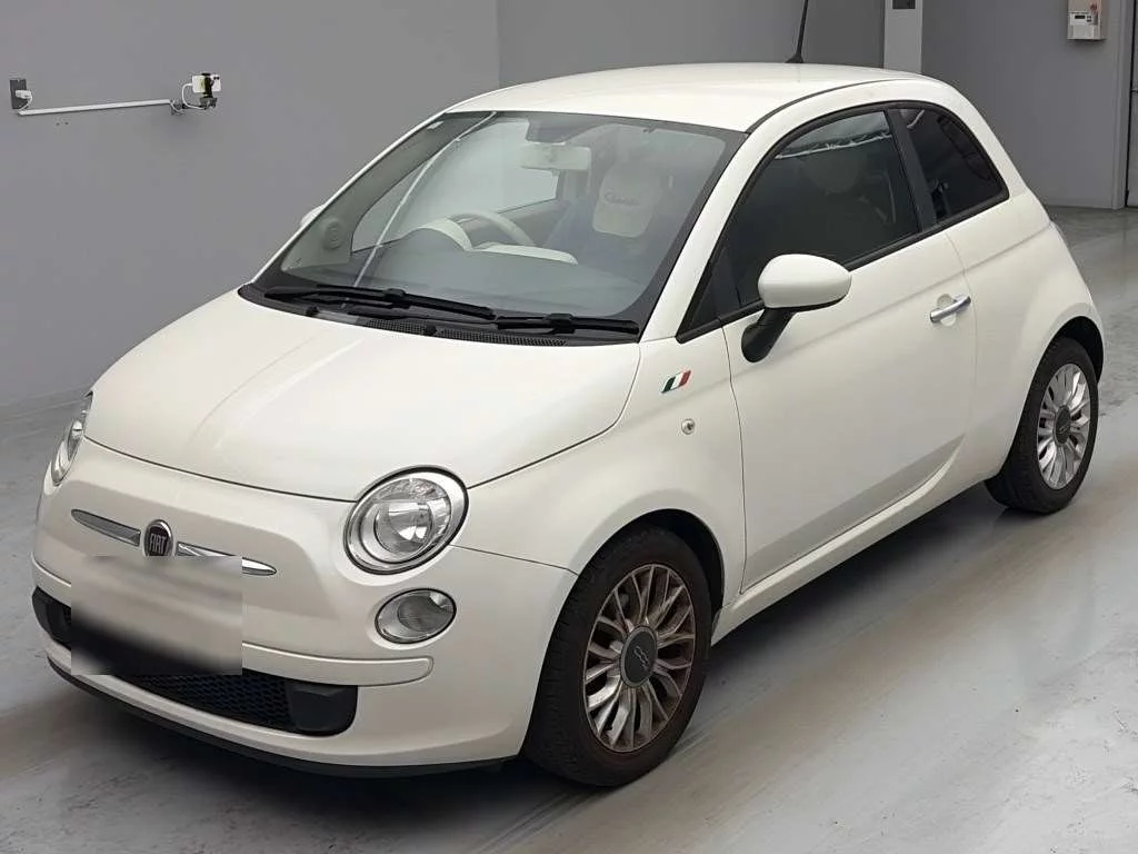 Fiat 500  с аукциона в Японии