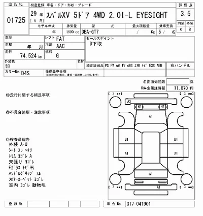 Subaru SUBARU XV