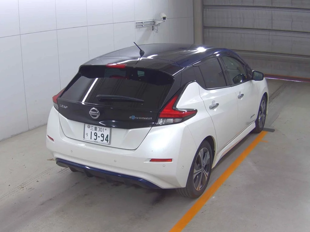 Nissan Leaf  с аукциона в Японии