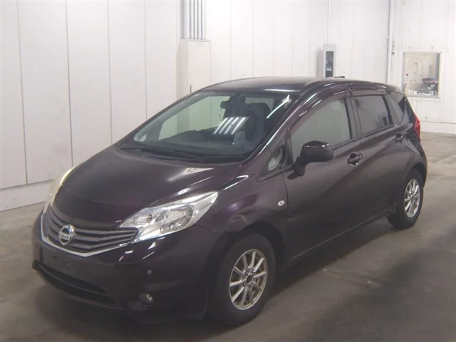 Nissan Note  с аукциона в Японии