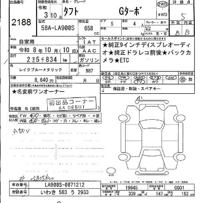 DAIHATSU TAFT