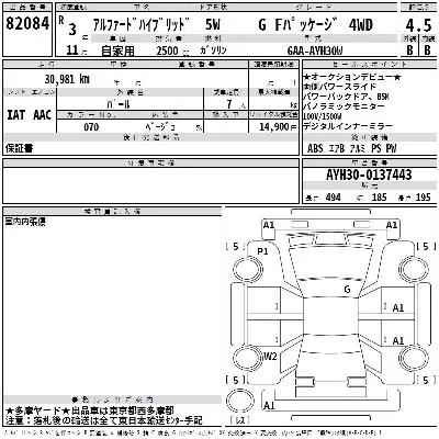 TOYOTA ALPHARD HYBRID