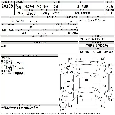 Toyota ALPHARD HYBRID