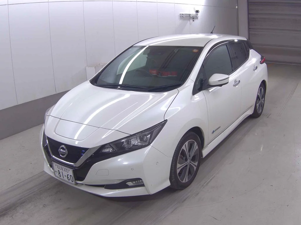 Nissan Leaf  с аукциона в Японии