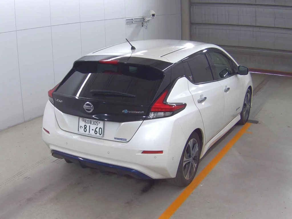 Nissan Leaf  с аукциона в Японии