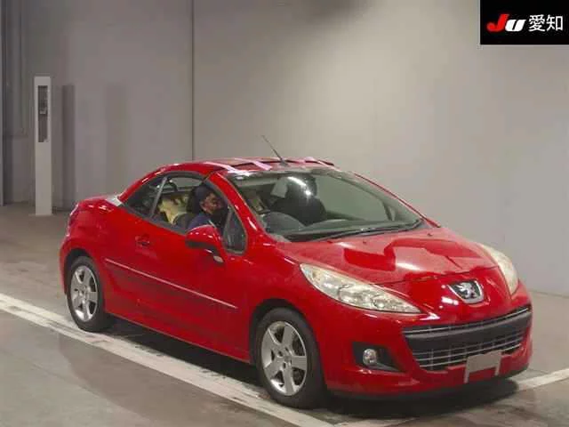 Peugeot 207CC  с аукциона в Японии